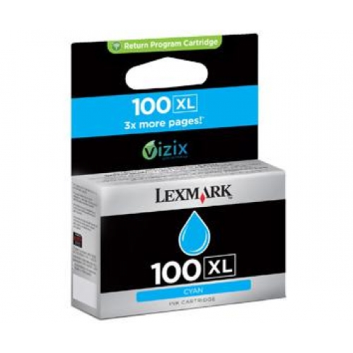 Lexmark kartuša Cyan 100XL