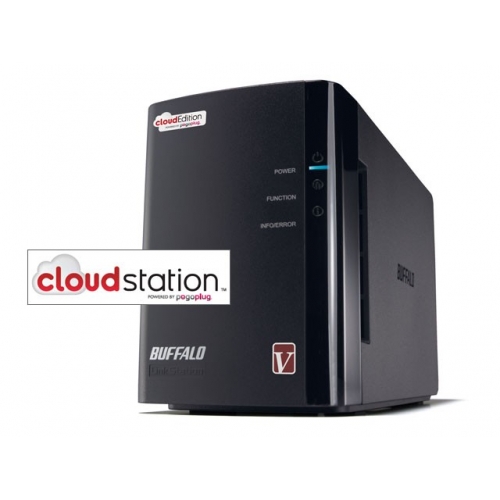 NAS strežniška rešitev v oblaku Buffalo CloudStation Duo CS-WX2.0/R1-EU (2TB/RAID/USB)