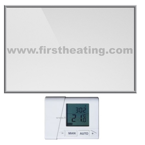 IR grelni panel First Heating ECO Premium 1500 W– ogledalo + termostat (90x60x3,5)