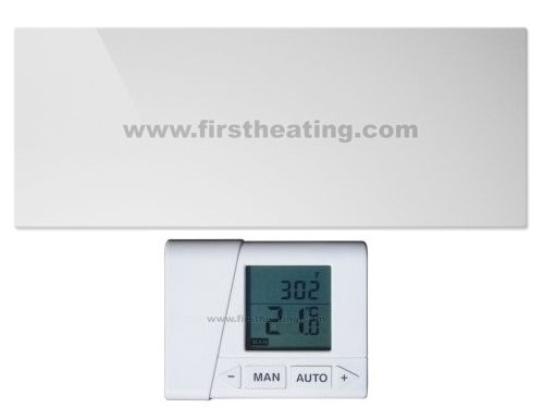 IR grelni panel First Heating WIST Elegant Ogledalo 1300W +termostat (1500x60x3,5)