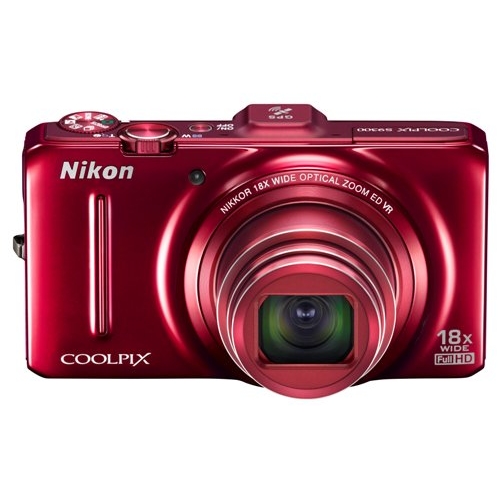 Nikon Coolpix S9300 rdeč