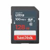 SDXC SanDisk 128GB Ultra, 100MB/s