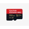 SDXC SANDISK MICRO 512GB EXTREME PRO, 200/140MB/s, A2, UHS-I, C10, V30, U3, adapter