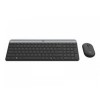 LOGITECH Slim Wireless Keyboard and Mouse Combo MK470 - GRAPHITE - HRV-SLV - INTNL