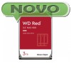 WD Red 3TB SATA 6Gb/s 256MB Cache Internal 8.9cm 3.5inch 24x7 IntelliPower optimized for SOHO NAS systems 1-8 Bay HDD Bulk