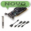 Grafična kartica Quadro P400, 2GB GDDR5, PCIe 3.0 x16, 3x mDP-DP, 1x DVI, Low Profile, PNY VGAQUA164